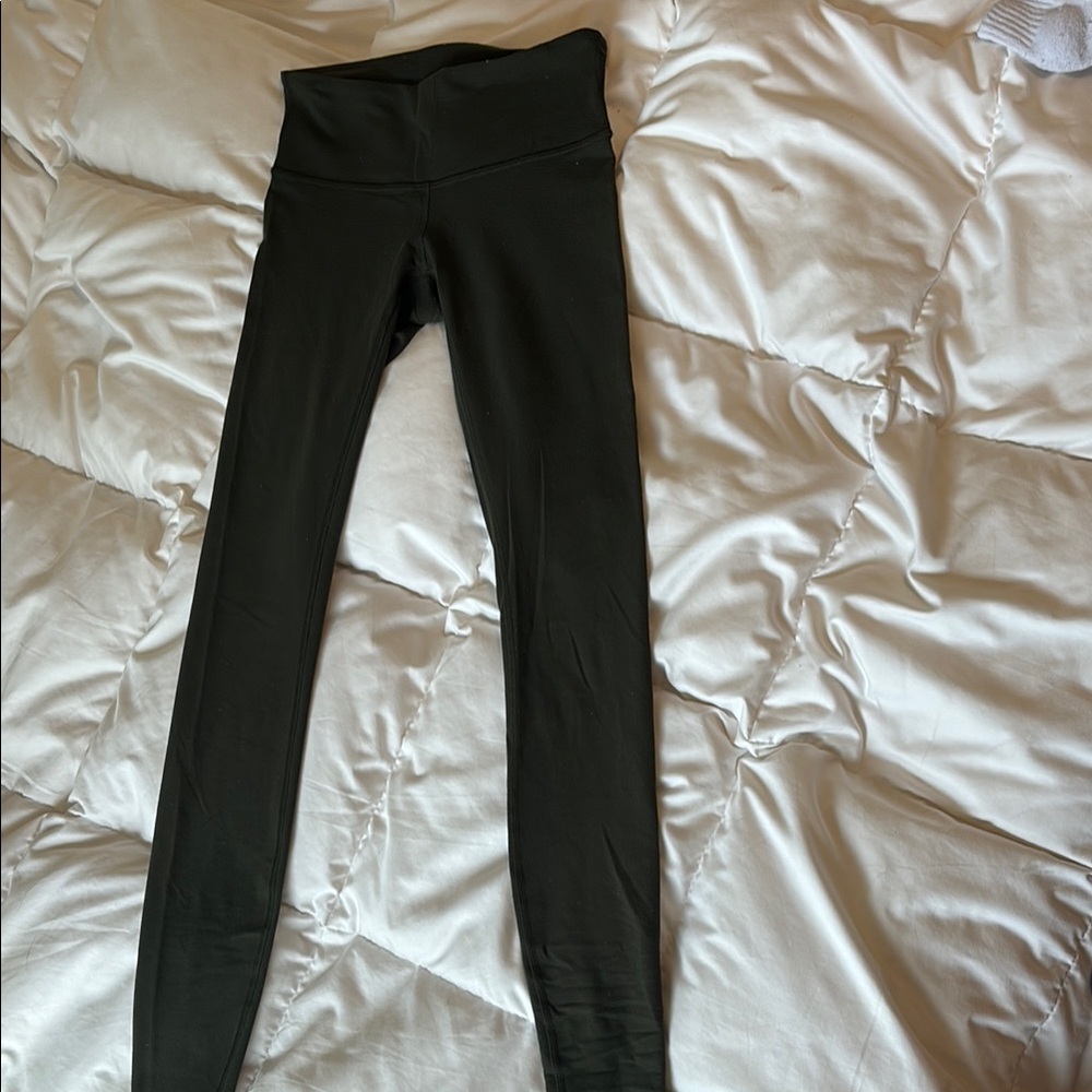 Hunter Green Lululemon Legacy Green Leggings